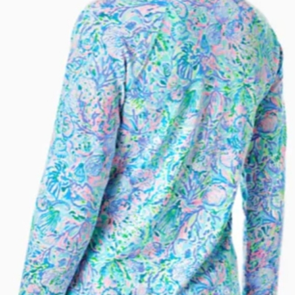 Pull Lilly Pulitzer Skipper Breakwater Blue – Taille PXS, Sweat Femme Multicolore, Neuf